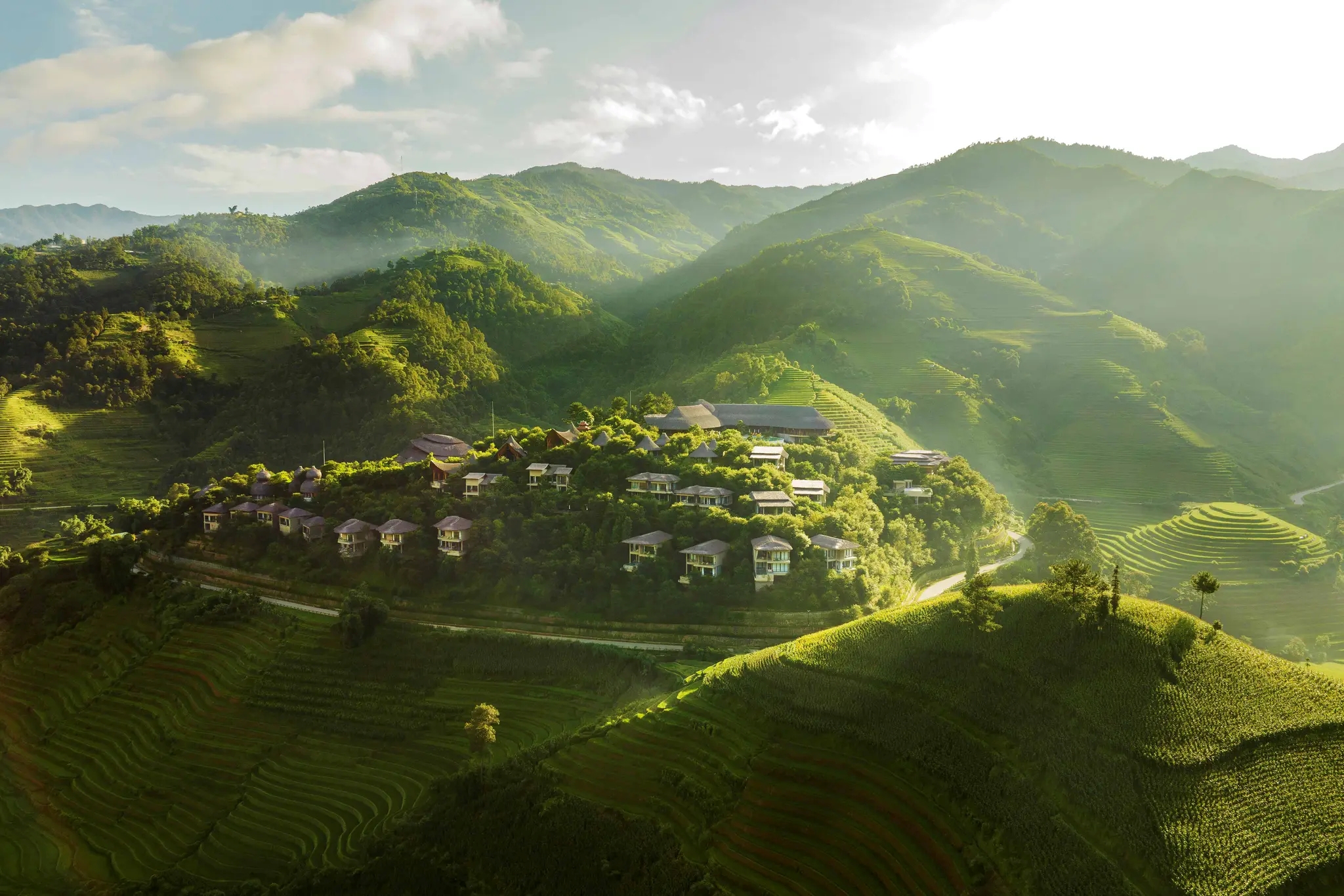 Garrya Mu Cang Chai Aerial